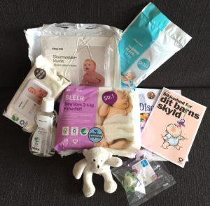 Pind Cafe ustabil Rema1000 Babypakke | Startpakke til baby | Mange lækre produkter