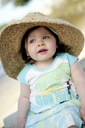 Solhat til børn & soltøj med UV filter - børnene en solhat