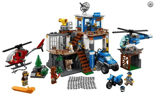 LEGO City politistation Billigt Lego City, Technic + lego